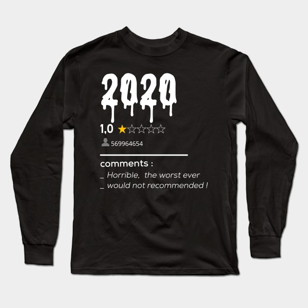 2020 Not recommended Long Sleeve T-Shirt by afmr.2007@gmail.com